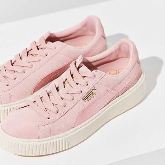 light pink puma shoes